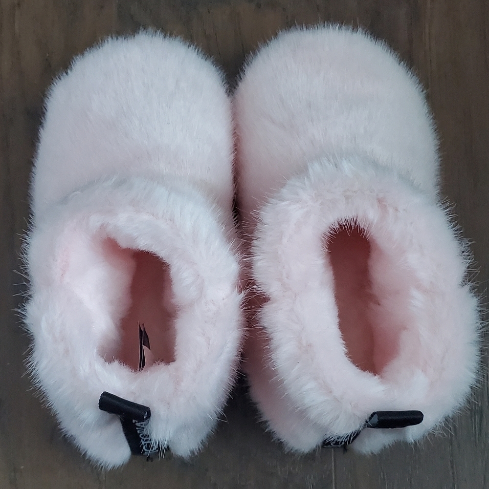 Fluffy Pink Slippers